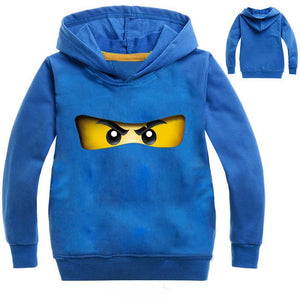 2019 Boys Sweatshirts Legoes Long Sleeved T-Shirts Baby Ninjago Girls Hoodies Children Spring Autumn Clothes Toddler Outerwear