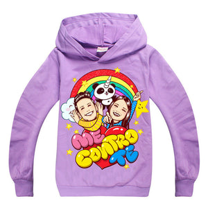 ME CONTRO TE cartoon hoodie baby girl sweatshirt Children Clothing kids hoodies clothes boys cotton costume christmas t shirt