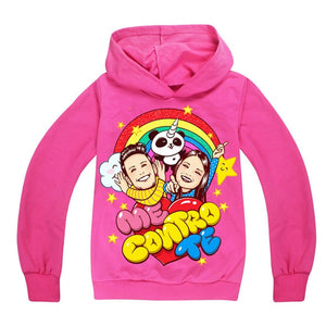 ME CONTRO TE cartoon hoodie baby girl sweatshirt Children Clothing kids hoodies clothes boys cotton costume christmas t shirt