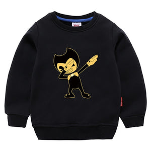 Children Dabbing Bendy Sweater Children's Autumn and Winter Sweatshirt Hoodie Christmas Black Friday Gift Clothing