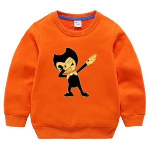 Children Dabbing Bendy Sweater Children's Autumn and Winter Sweatshirt Hoodie Christmas Black Friday Gift Clothing