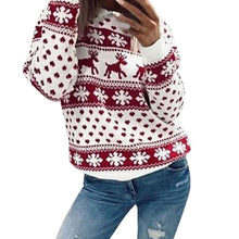 Load image into Gallery viewer, 2018 Women Lady Jumper Sweater Pullover Tops Coat Christmas Winter Womens Ladies Warm Brief Sweaters Clothing