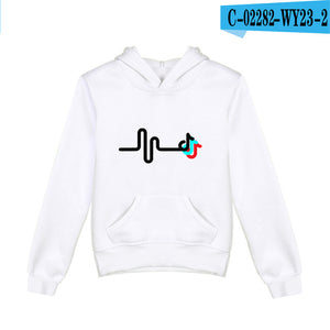 Tic Tok Hoodies Kids Baby Boys Girls Clothes Cotton Hooded Hoodie Sweatshirt With Pocket Children's Kids Casual Sportswear