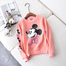 Load image into Gallery viewer, Cute Baby Girl Minnie Sweatshirt 1-4Yrs Autumn Winter Long Sleeve Keep Warm Girls Hoodies For Birthday Party Baby Girl Clothes