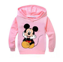 Load image into Gallery viewer, Cartoon Minnie Mickey New Baby Girls Sweatshirts Spring Autumn Children Hoodies Long Sleeves Leisure Sweater Kid T-shirt Clothes