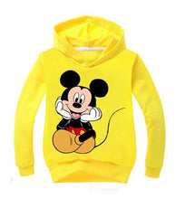 Load image into Gallery viewer, Cartoon Minnie Mickey New Baby Girls Sweatshirts Spring Autumn Children Hoodies Long Sleeves Leisure Sweater Kid T-shirt Clothes