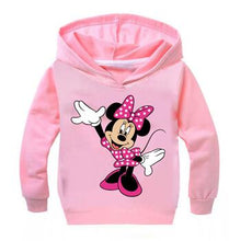Load image into Gallery viewer, Cartoon Minnie Mickey New Baby Girls Sweatshirts Spring Autumn Children Hoodies Long Sleeves Leisure Sweater Kid T-shirt Clothes