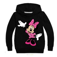 Load image into Gallery viewer, Cartoon Minnie Mickey New Baby Girls Sweatshirts Spring Autumn Children Hoodies Long Sleeves Leisure Sweater Kid T-shirt Clothes