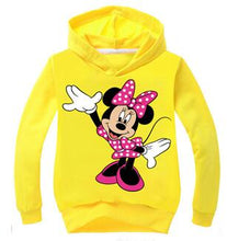 Load image into Gallery viewer, Cartoon Minnie Mickey New Baby Girls Sweatshirts Spring Autumn Children Hoodies Long Sleeves Leisure Sweater Kid T-shirt Clothes
