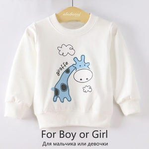 2019 New Arrival Baby Girls Sweatshirts Winter Spring Autumn Children Hoodies 6 Cats Long Sleeves Sweater Kids T-shirt Clothes